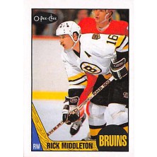 Middleton Rick - 1987-88 O-Pee-Chee No.115