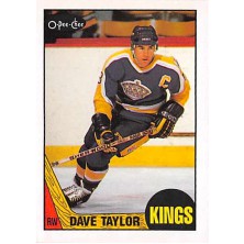 Taylor Dave - 1987-88 O-Pee-Chee No.118