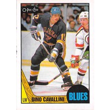 Cavallini Gino - 1987-88 O-Pee-Chee No.146