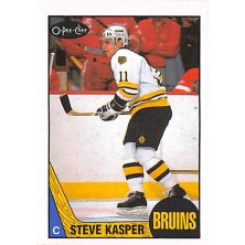 Kasper Steve - 1987-88 O-Pee-Chee No.162