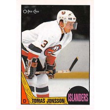 Jonsson Tomas - 1987-88 O-Pee-Chee No.190