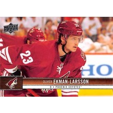 Ekman-Larsson Oliver - 2012-13 Upper Deck No.139