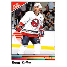 Sutter Brent - 1990-91 Panini Stickers No.90
