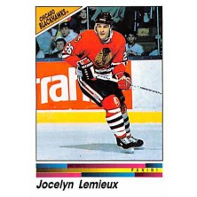 Lemieux Jocelyn - 1990-91 Panini Stickers No.190