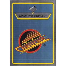 Vancouver Canucks Logo - 1990-91 Panini Stickers No.300