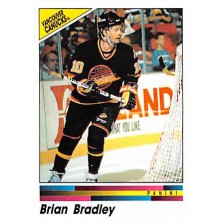 Bradley Brian - 1990-91 Panini Stickers No.302