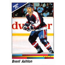 Ashton Brent - 1990-91 Panini Stickers No.321