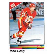 Fleury Theoren - 1990-91 Panini Stickers No.176