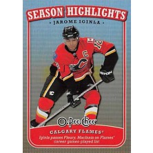 Iginla Jarome - 2008-09 O-Pee-Chee Season Highlights No.SH6