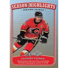 Iginla Jarome - 2008-09 O-Pee-Chee Season Highlights No.SH7