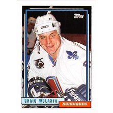 Wolanin Craig - 1992-93 Topps No.487