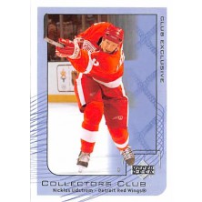 Lidstrom Nicklas - 2001-02 Upper Deck Collectors Club Exclusive No.NHL17