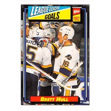 Hull Brett - 1992-93 Topps No.340