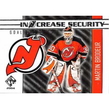 Brodeur Martin - 2003-04 Private Stock Reserve Increase Security No.9