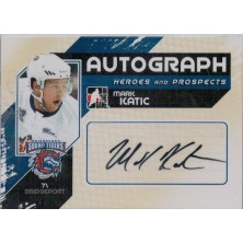 Katic Mark - 2010-11 ITG Heroes and Prospects Autographs No.A-MK