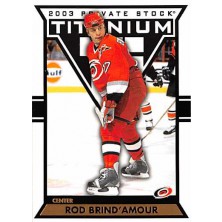 Brind´Amour Rod - 2002-03 Titanium No.17