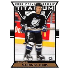 St.Louis Martin - 2002-03 Titanium No.91