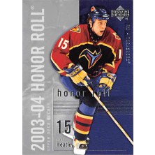 Heatley Dany - 2003-04 Honor Roll No.3