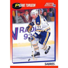 Turgeon Pierre - 1991-92 Score Canadian Bilingual No.4