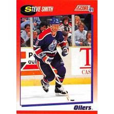Smith Steve - 1991-92 Score Canadian Bilingual No.11