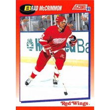 McCrimmon Brad - 1991-92 Score Canadian Bilingual No.16