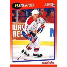 Hatcher Kevin - 1991-92 Score Canadian Bilingual No.20