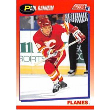 Ranheim Paul - 1991-92 Score Canadian Bilingual No.21