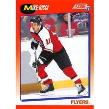 Ricci Mike - 1991-92 Score Canadian Bilingual No.28
