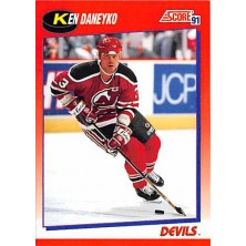 Daneyko Ken - 1991-92 Score Canadian Bilingual No.46