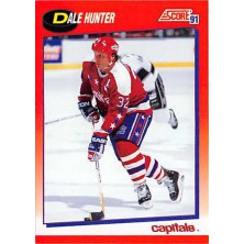 Hunter Dale - 1991-92 Score Canadian Bilingual No.56