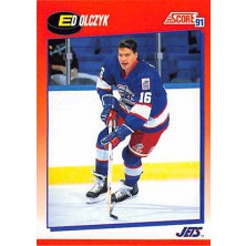 Olczyk Ed - 1991-92 Score Canadian Bilingual No.60