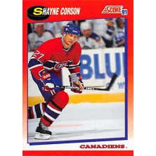 Corson Shayne - 1991-92 Score Canadian Bilingual No.65
