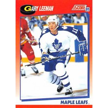 Leeman Gary - 1991-92 Score Canadian Bilingual No.77