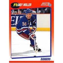 Moller Randy - 1991-92 Score Canadian Bilingual No.79
