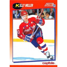 Miller Kelly - 1991-92 Score Canadian Bilingual No.81
