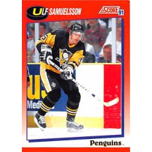 Samuelsson Ulf - 1991-92 Score Canadian Bilingual No.82