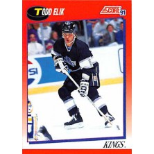 Elik Todd - 1991-92 Score Canadian Bilingual No.83