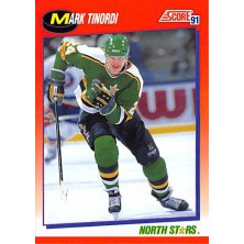 Tinordi Mark - 1991-92 Score Canadian Bilingual No.93