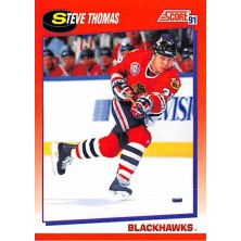 Thomas Steve - 1991-92 Score Canadian Bilingual No.94