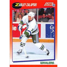 Zalapski Zarley - 1991-92 Score Canadian Bilingual No.111