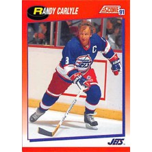 Carlyle Randy - 1991-92 Score Canadian Bilingual No.125