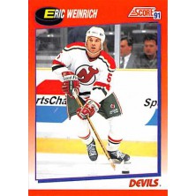 Weinrich Eric - 1991-92 Score Canadian Bilingual No.131