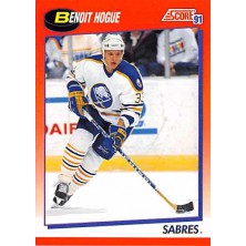 Hogue Benoit - 1991-92 Score Canadian Bilingual No.134