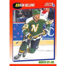 Bellows Brian - 1991-92 Score Canadian Bilingual No.160