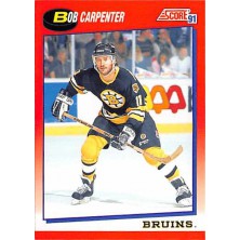 Carpenter Bob - 1991-92 Score Canadian Bilingual No.162
