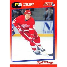 Ysebaert Paul - 1991-92 Score Canadian Bilingual No.166
