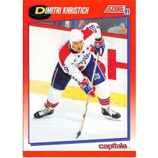 Khristich Dimitri - 1991-92 Score Canadian Bilingual No.175