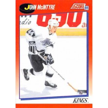McIntyre John - 1991-92 Score Canadian Bilingual No.182