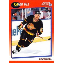 Valk Garry - 1991-92 Score Canadian Bilingual No.195
