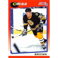 Nilan Chris - 1991-92 Score Canadian Bilingual No.197